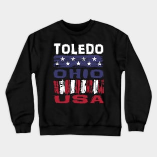 Toledo Ohio USA T-Shirt Crewneck Sweatshirt